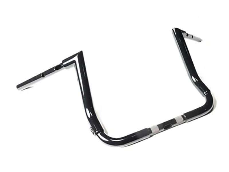 12in. x 1-1/2in. Delta Series Handlebar - Gloss Black. Fits CVO Street Glide 2023up & Street Glide 2024up