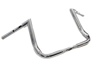 12in. x 1-1/2in. Delta Series Handlebar - Chrome. Fits CVO Street Glide 2023up & Street Glide 2024up