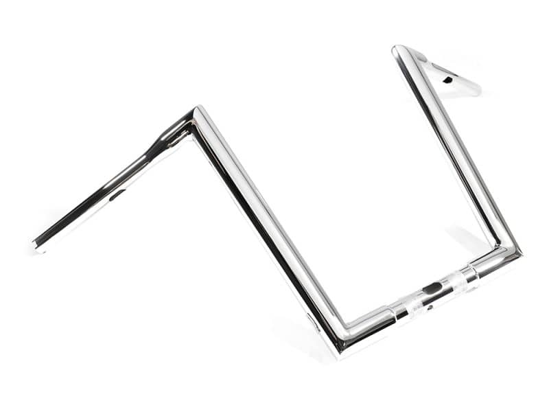 14in. x 1-1/2in. STR Miter Handlebar - Chrome. Fits Road Glide 2015-2023 Shiny chrome motorcycle parts, premium quality for local motorcycle enthusiasts.
