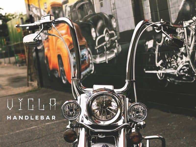 Vintage motorcycle handlebar for custom bike enthusiasts | Revelry Motorcycles.