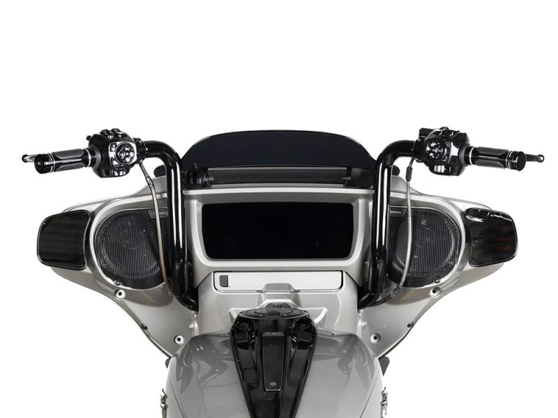 14in. x 1-1/2in. Eagle Series Handlebar - Gloss Black. Fits CVO Street Glide 2023up & Street Glide 2024up