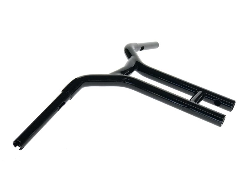 14in. x 1-1/4in. Cali Straight T-Bar Handlebar - Gloss Black.