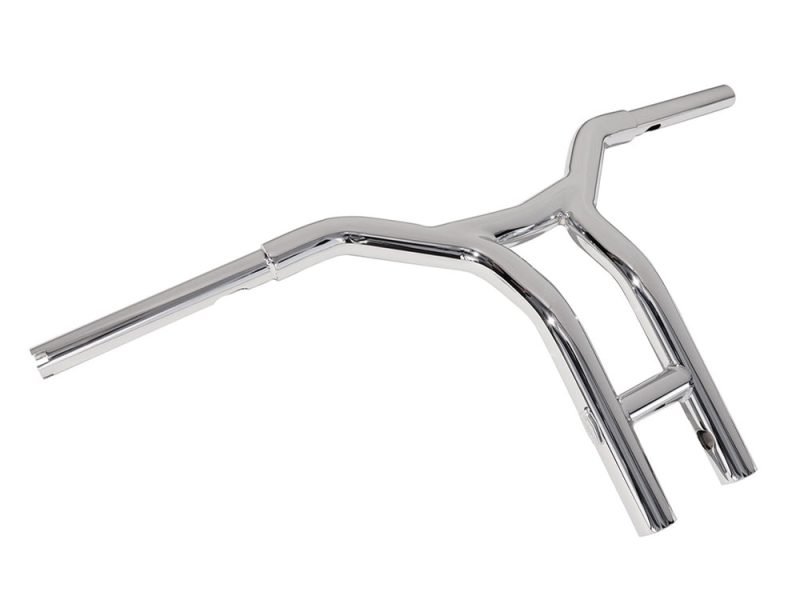 12in. x 1-1/4in. Cali Pullback T-Bar Handlebar - Chrome.