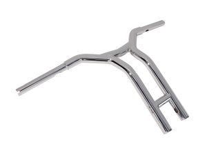 14in. x 1-1/4in. Cali Pullback T-Bar Handlebar - Chrome.