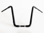 Aluminium motorcycle handlebar for Revelry Motorcycles, custom bike accessories, bike bars, black finish.