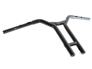 14in. x 1-1/4in. Brap Straight T-Bar Handlebar - Gloss Black. Fits CVO Road Glide 2023up & Road Glide 2024up