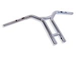 14in. x 1-1/4in. Brap Straight T-Bar Handlebar - Chrome. Fits CVO Road Glide 2023up & Road Glide 2024up