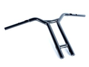 16in. x 1-1/4in. Brap Straight T-Bar Handlebar - Gloss Black. Fits CVO Road Glide 2023up & Road Glide 2024up