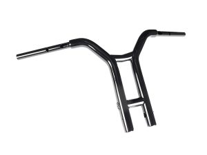14in. x 1-1/2in. Factory Racing Straight T-Bar Handlebar - Gloss Black. Fits CVO Road Glide 2023up & Road Glide 2024up