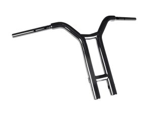16in. x 1-1/2in. Factory Racing Straight T-Bar Handlebar - Gloss Black. Fits CVO Road Glide 2023up & Road Glide 2024up