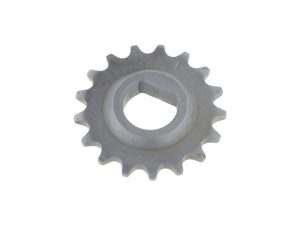 Metal motorcycle sprocket gear for Revelry Motorcycles parts and accessories.