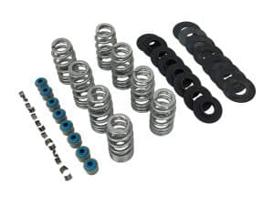 Velo suspension and shock absorber parts set for motorcycle repair and upgrade.
