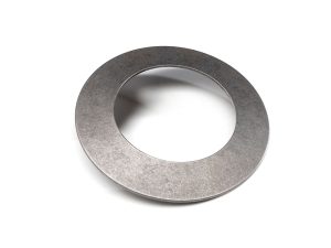 Steel motorcycle spacer for Revelry Motorcycles custom builds and repairs.