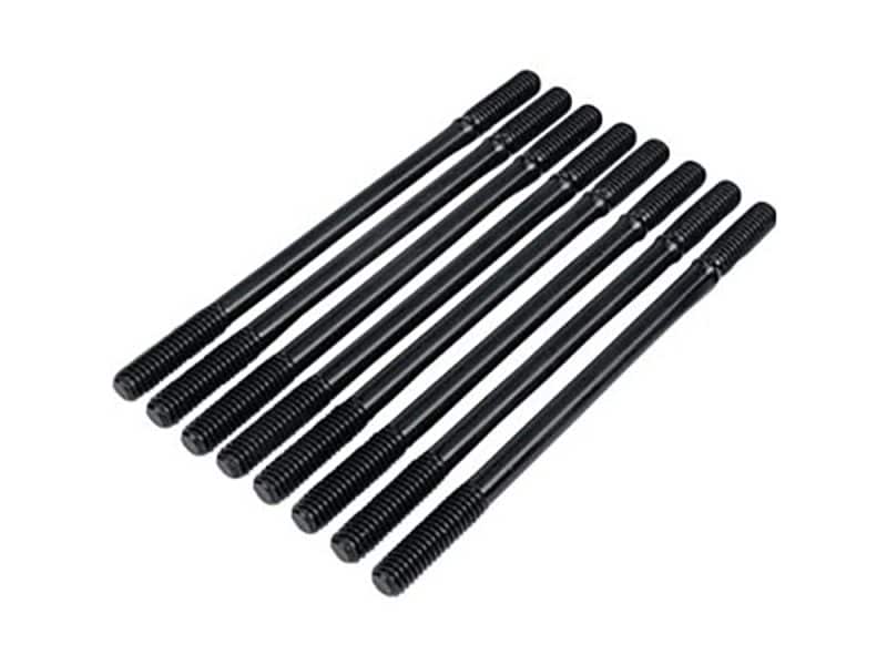 High-quality motorcycle valve guide set for Revelry Motorcycles, durable black finish.