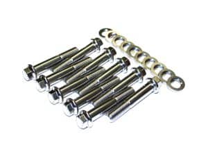 High-quality motorcycle bolts and washers for Revelry Motorcycles.