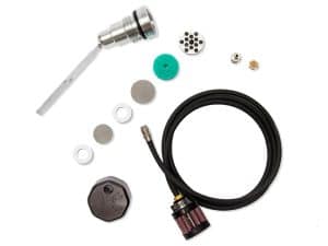 Replacement motorcycle fuel petcock valve and parts kit for Revelry Motorcycles models.