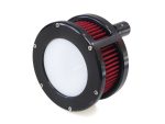 High-performance motorcycle air filter for Revelry Cycles bikes, premium engine filtration.