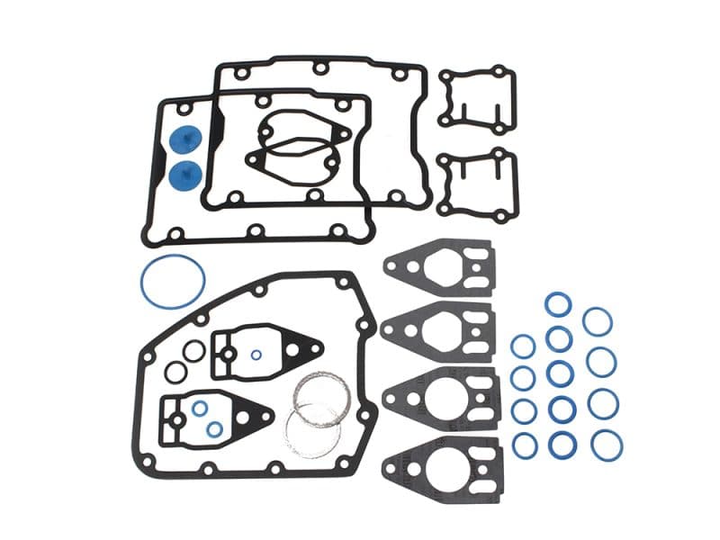 Assorted motorcycle gasket and seal kit for Revelry Motorcycles repairs and maintenance.