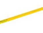 Magnetic oil dipstick for motorcycles, bright yellow colour.