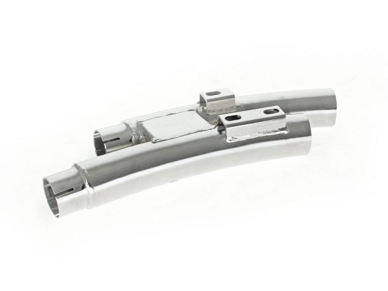 High-quality motorcycle exhaust pipe component for custom bike builds.
