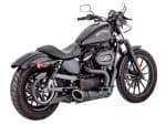 Harley Davidson motorcycle for sale at Revelry Cycles, stylish black cruiser with premium features.