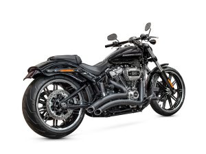 Vibrant black Harley-Davidson motorcycle showcasing sleek design and powerful engine for motorcycle enthusiasts.