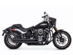 Harley-Davidson black cruiser motorcycle, premium motorbike, Revelry Cycles Australia.