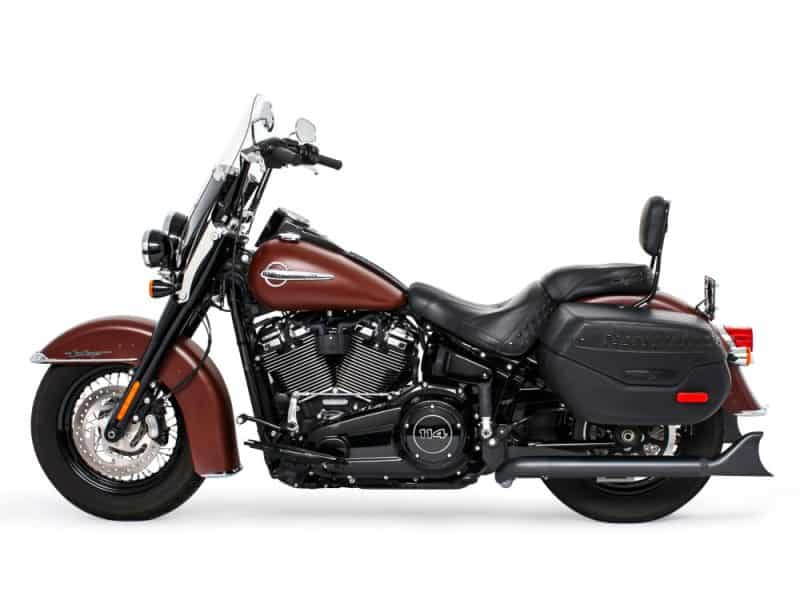 Premium black and brown cruiser motorcycle from Revelry Cycles in Australia, perfect for motorcycle enthusiasts.