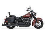 Rugged Harley-Davidson motorcycle, black and brown cruiser for sale in Australia.