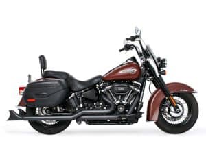 Rugged Harley-Davidson motorcycle, black and brown cruiser for sale in Australia.