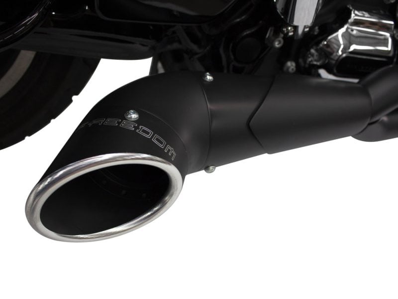 High-performance motorcycle exhaust system from Revelry Motorcycles Australia.