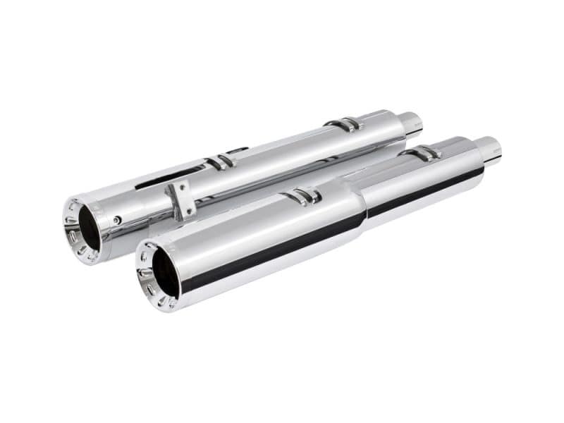 High-quality chrome motorcycle exhaust pipes for Revelry Motorcycles in Australia.