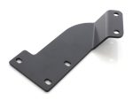 Forged motorcycle mounting bracket for Revelry Motorcycles in black.