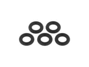 Rubber O-rings for motorcycle maintenance and repairs.