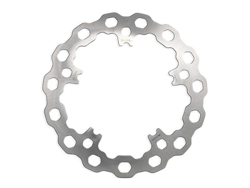 High-quality motorcycle disc brake rotor for Revelry Motorcycles Australia. Durable, lightweight, and enhances riding performance.