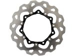 High-performance motorcycle disc brake rotor for Revelry Motorcycles enthusiasts.