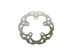 Aluminium motorcycle disc brake rotor for Revelry Motorcycles, high-performance bike parts.