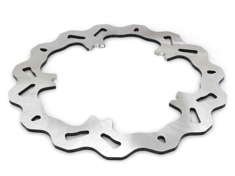 11.8in. Front Wave Disc Rotor - Stainless Steel. Fits V-Rod & Dyna 2006-2017 Models with OEM Cast Wheel. High-performance motorcycle brake rotor for Revelry Motorcycles Australian bikes.