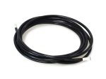 Flexible black motorcycle electrical wiring cable for Revelry Motorcycles accessories and repairs.