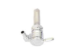 Polished chrome motorcycle oil filter removal tool for Revelry Motorcycles.