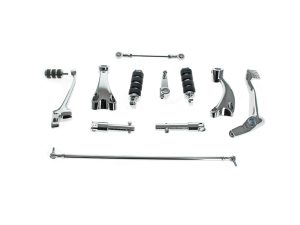 Forward Controls - Chrome. Fits Sportster 2004-2013