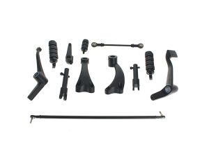 Forward Controls - Black. Fits Sportster 2004-2013