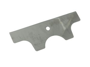 Lightweight motorcycle brake arm for Revelry Motorcycles, durable steel construction.