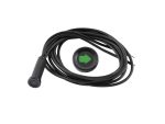 Wireless motorcycle turn signal switch with cable and LED indicator for Revelry Motorcycles.