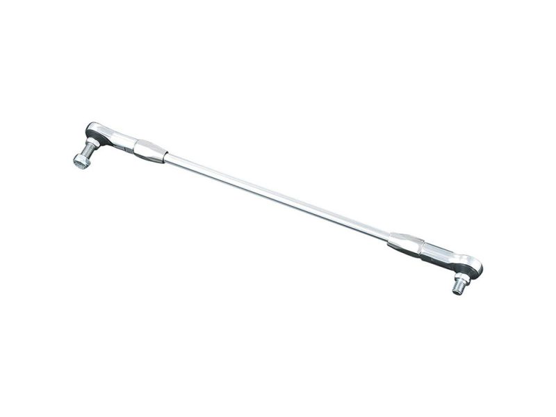 Shift Linkage - Chrome. Fits Softail 1986up High-performance motorcycle steering damper for Revelry Motorcycles, durable and reliable.