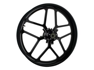 High-performance motorcycle wheel for Revelry Motorcycles enthusiast riding styles.
