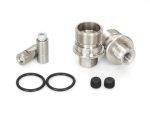 Precision motorcycle parts kit, metal fittings, O-rings and screws for Revelry Motorcycles repairs.
