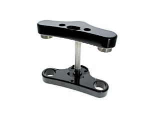High-quality motorcycle triple tree clamp for custom café racer builds.