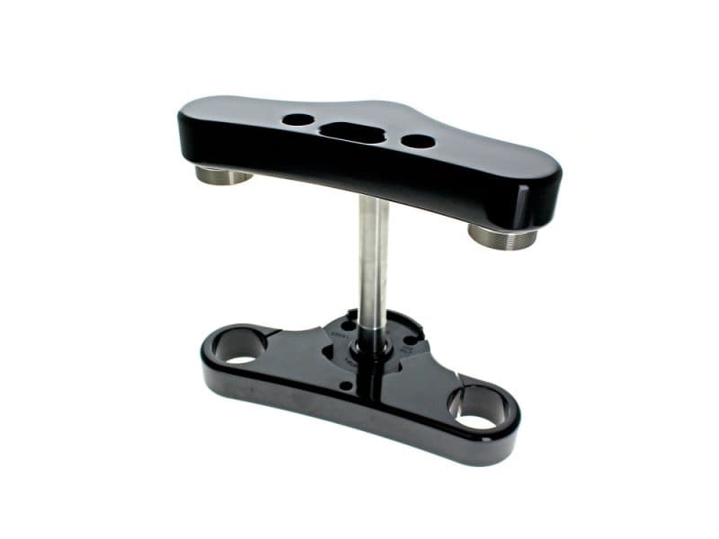 High-quality motorcycle triple tree clamp for custom café racer builds.