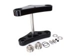 High-quality motorcycle triple tree clamp for Revelry Motorcycles, precision CNC machining.